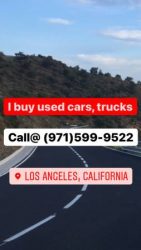 I buy cars,trucks