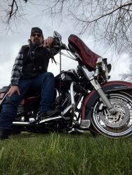 60-year-old hard-working Everett man rugged biker