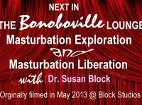 PLAYING NOW and all week long in the Bonoboville Lounge in celebration of Masturbation Month, in the merry month of May. Don’t let Trump get you down, relieve your stress now! bonoboville.com Join for free and meet us in the Lounge. 
