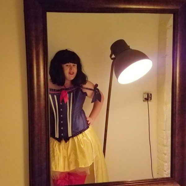 Moodlit Snow White Selfie